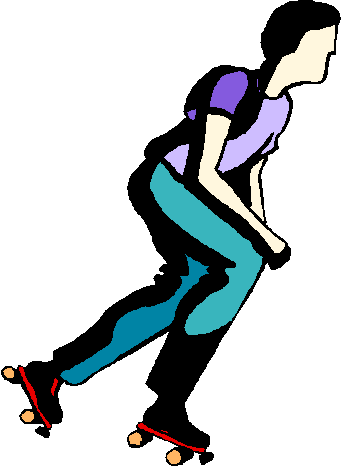 Roller skating sport graphics