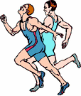 Running sport graphics