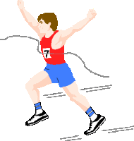 Running sport graphics
