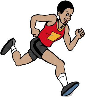 Running sport graphics