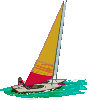 Sailing sport graphics