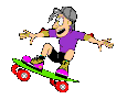 Skateboarding sport graphics