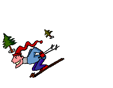 Skiing sport graphics