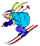 Skiing sport graphics