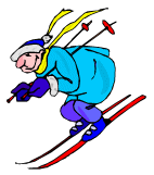 Skiing sport graphics