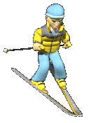 Skiing sport graphics