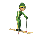 Skiing sport graphics