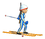 Skiing sport graphics