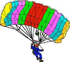 Skydiving sport graphics