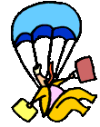 Skydiving sport graphics