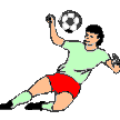 Soccer players sport graphics