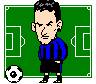 Soccer players sport graphics