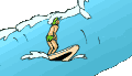 Surfing sport graphics