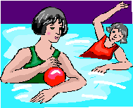 Swimming sport graphics
