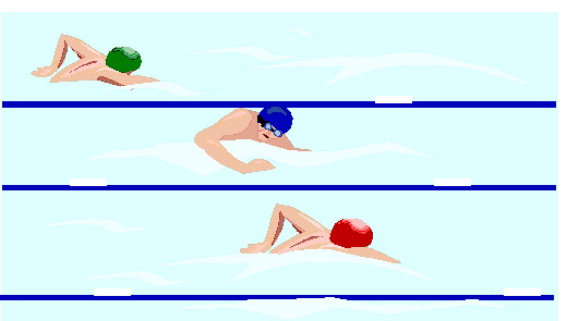 Swimming sport graphics