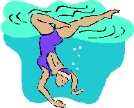 Synchronized swimming sport graphics