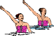 Synchronized swimming