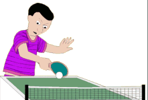 Table tennis sport graphics