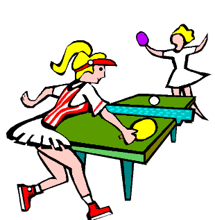 Table tennis sport graphics