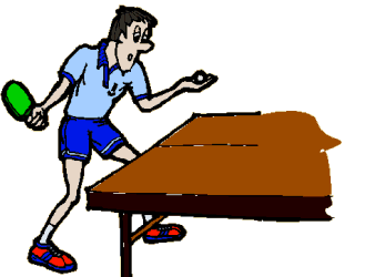 Table tennis sport graphics