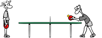 Table tennis sport graphics