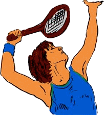 Tennis sport graphics