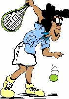 Tennis sport graphics