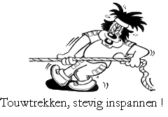 Tug of war sport graphics
