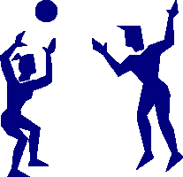 Volleyball sport graphics