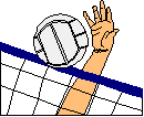 Volleyball sport graphics