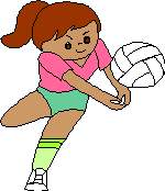 Volleyball sport graphics