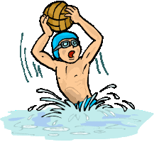 Water polo sport graphics