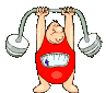 Weightlifting sport graphics