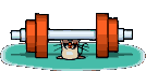 Weightlifting sport graphics