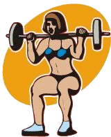 Weightlifting sport graphics