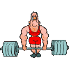 Weightlifting sport graphics