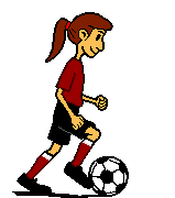 Womans soccer sport graphics
