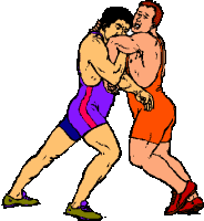 Wrestling sport graphics