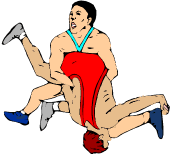 Wrestling sport graphics