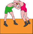 Wrestling sport graphics