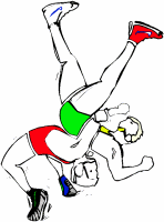 Wrestling sport graphics