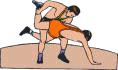 Wrestling sport graphics