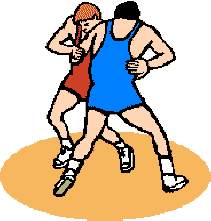 Wrestling sport graphics