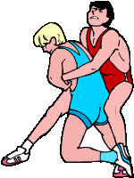 Wrestling sport graphics