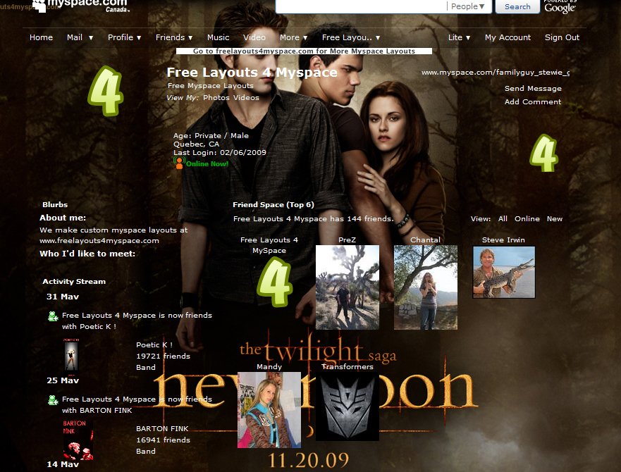 Twilight new moon twilight graphics