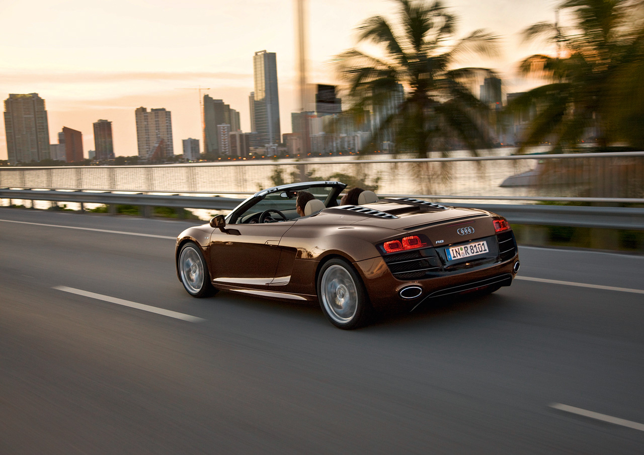 Audi r8 spyder wallpapers