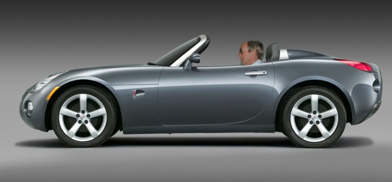 Gray Pontiac Solstice 2006